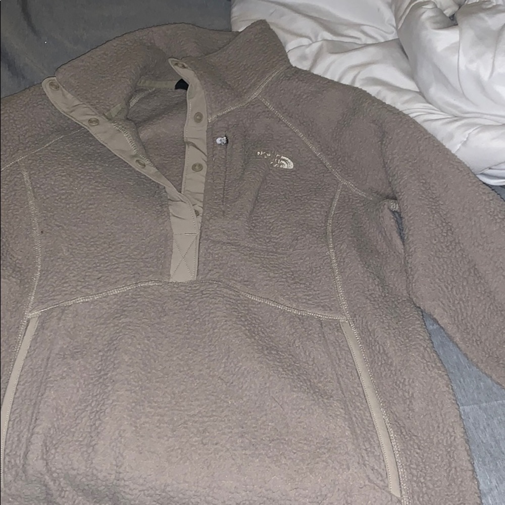 North Face 1/4 snap fleece